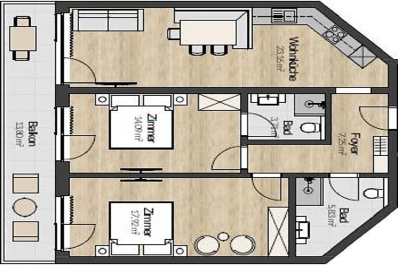 A Casa Granat Apartment Сьолден Екстериор снимка