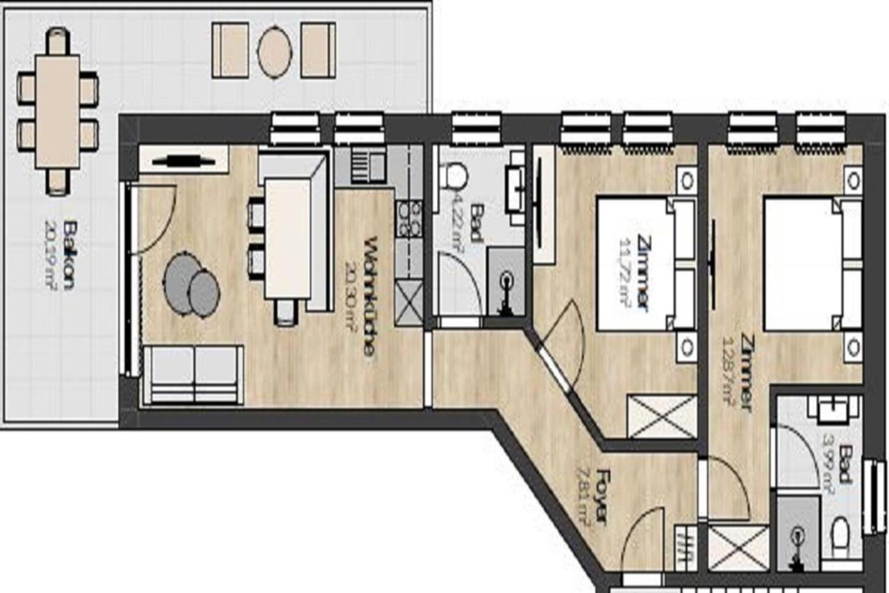 A Casa Granat Apartment Сьолден Екстериор снимка
