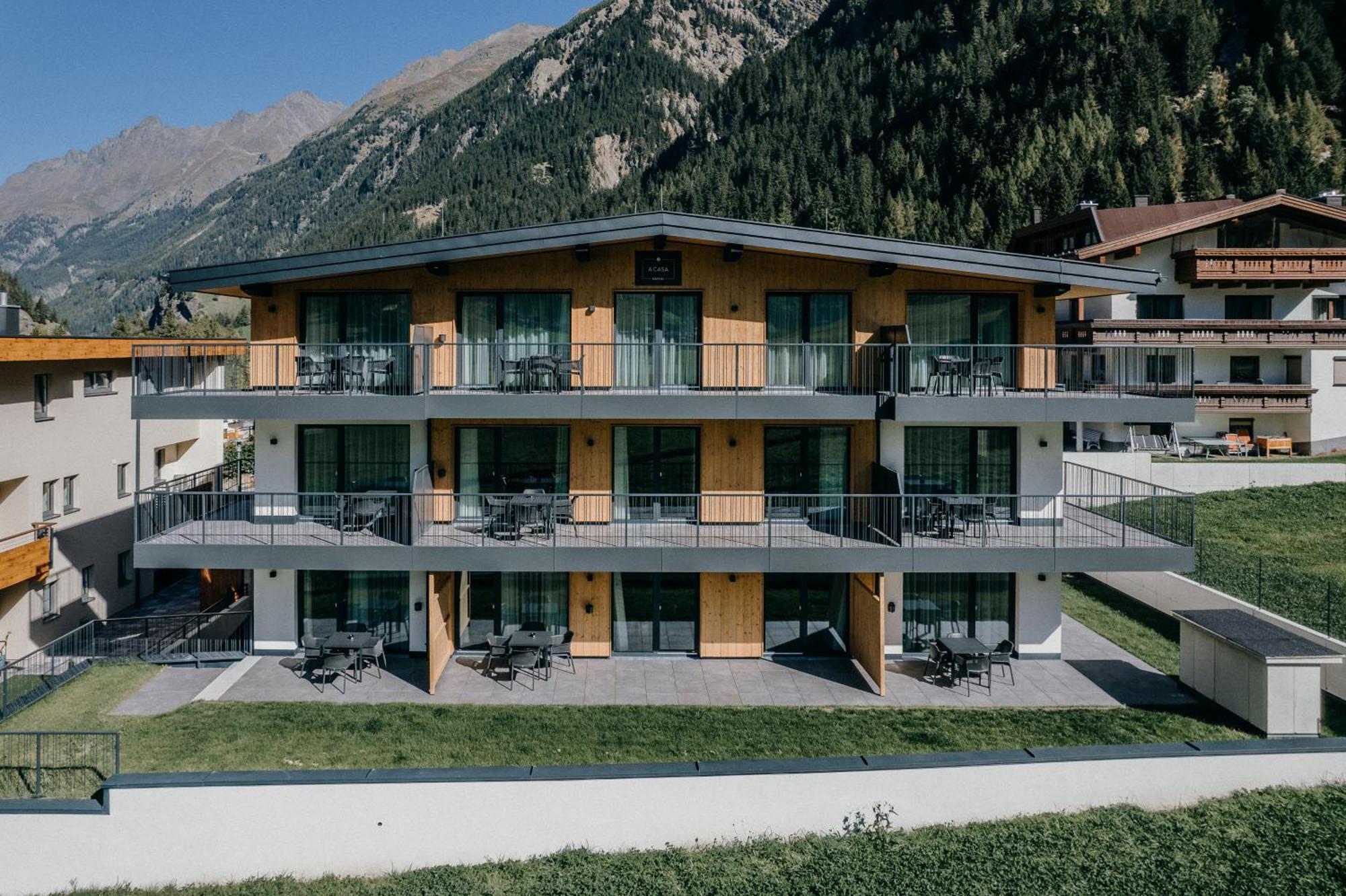A Casa Granat Apartment Сьолден Екстериор снимка